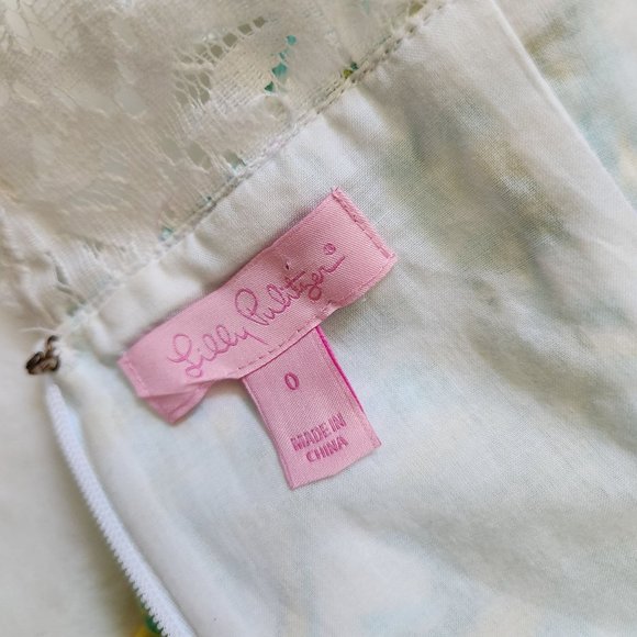 Lilly Pulitzer Sofia Shift Dandelion Yellow, size 0 - Picture 3 of 12